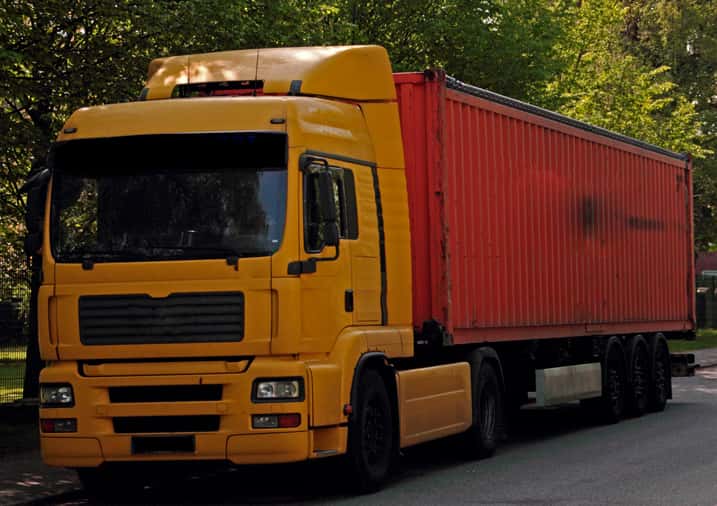 camión tráiler